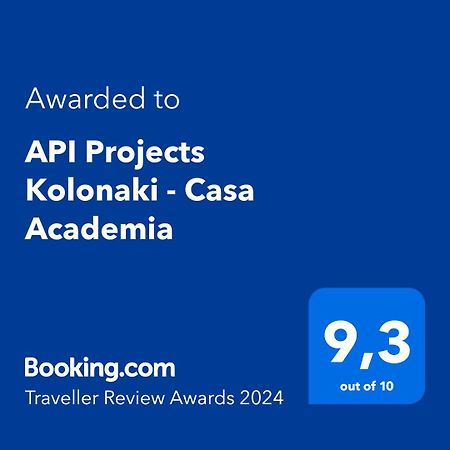 Апартаменти Api Projects Kolonaki - Casa Academia Афіни Екстер'єр фото